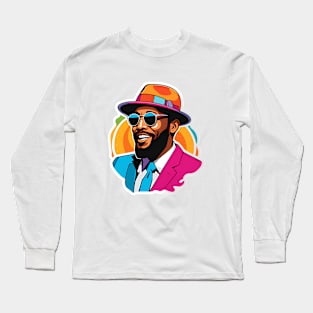 Marvin Gaye is a Afro-American Long Sleeve T-Shirt